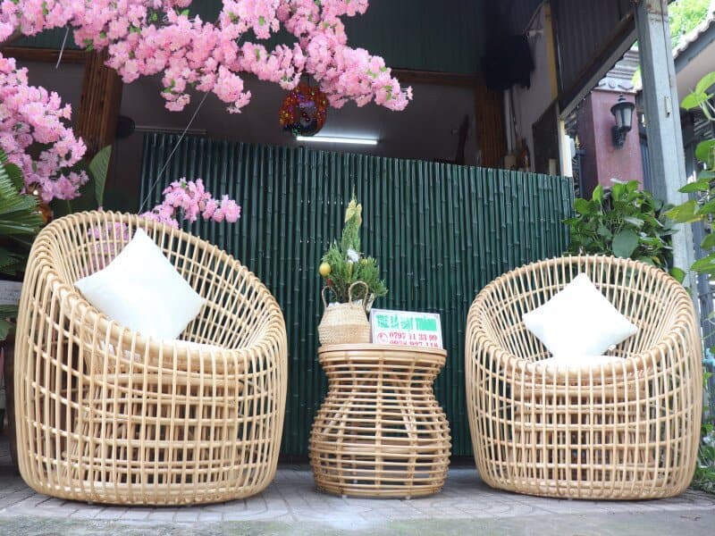 Bàn Ghế Mây Phòng Khách - BGMPK016